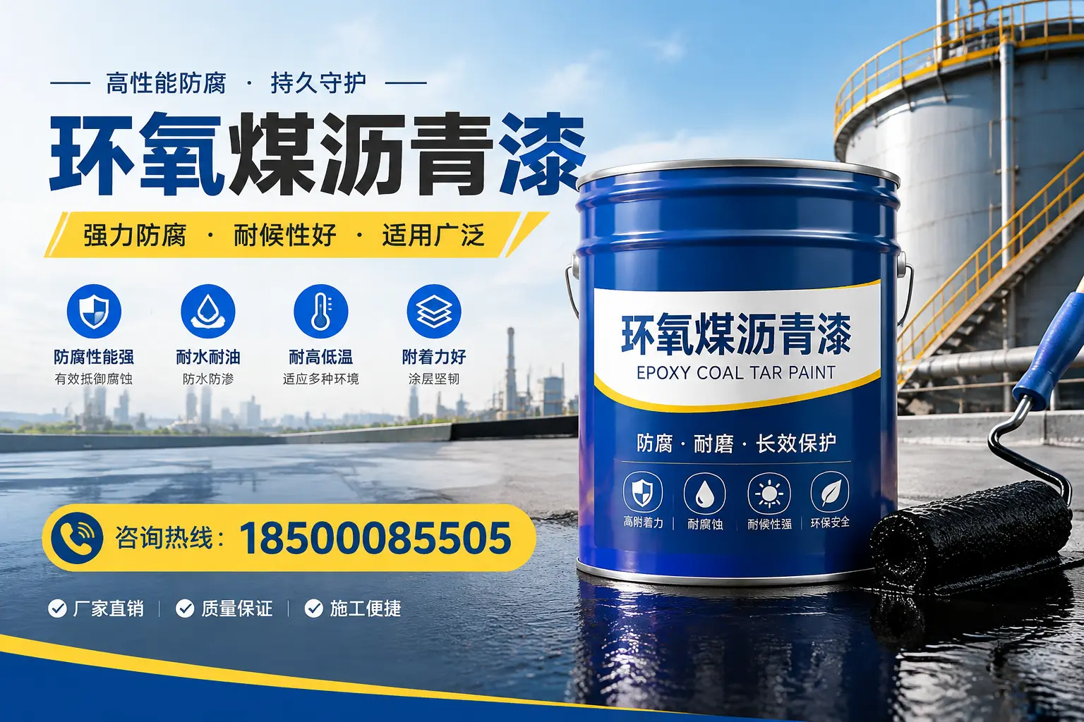 环氧煤沥青漆的储存与运输注意事项,定州企业须知
